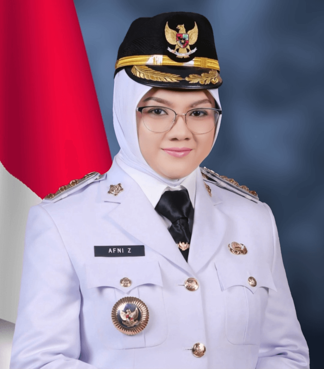 Foto Dr. Afni Z, S.A.P., M.Si., Bupati Siak