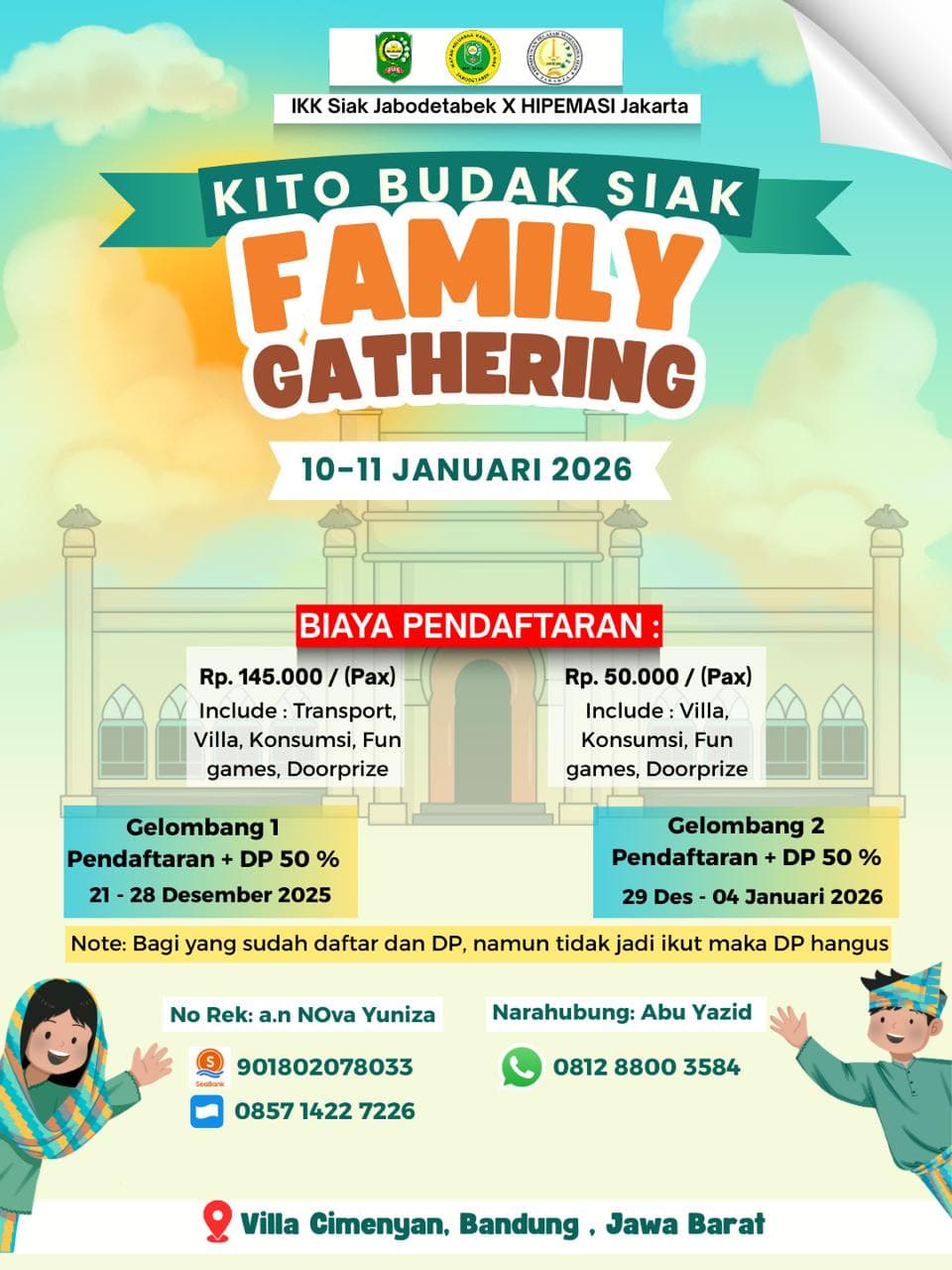 Family Gathering Masyarakat Siak Se-Jabodetabek